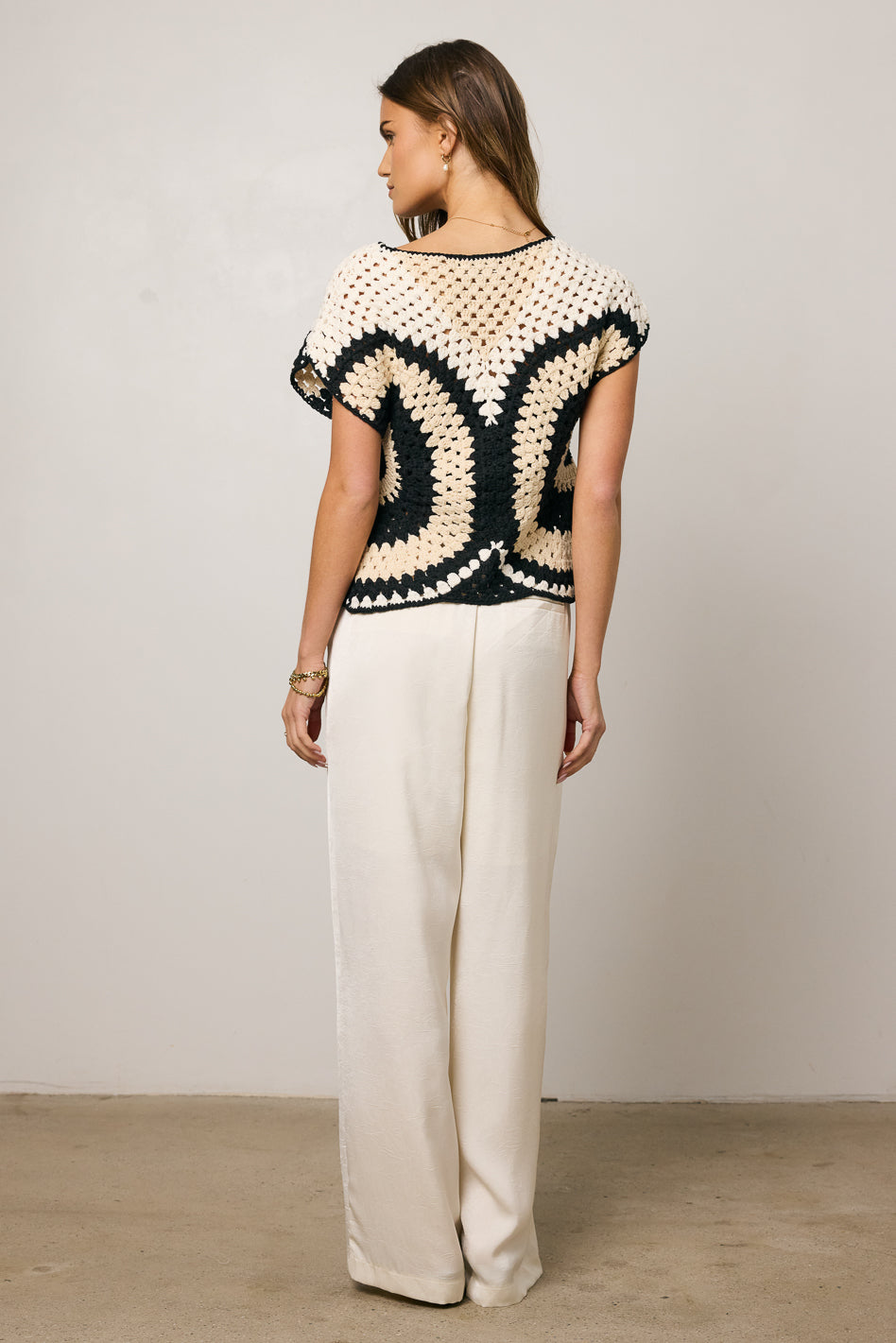 Brandy Crochet Sweater - FINAL SALE