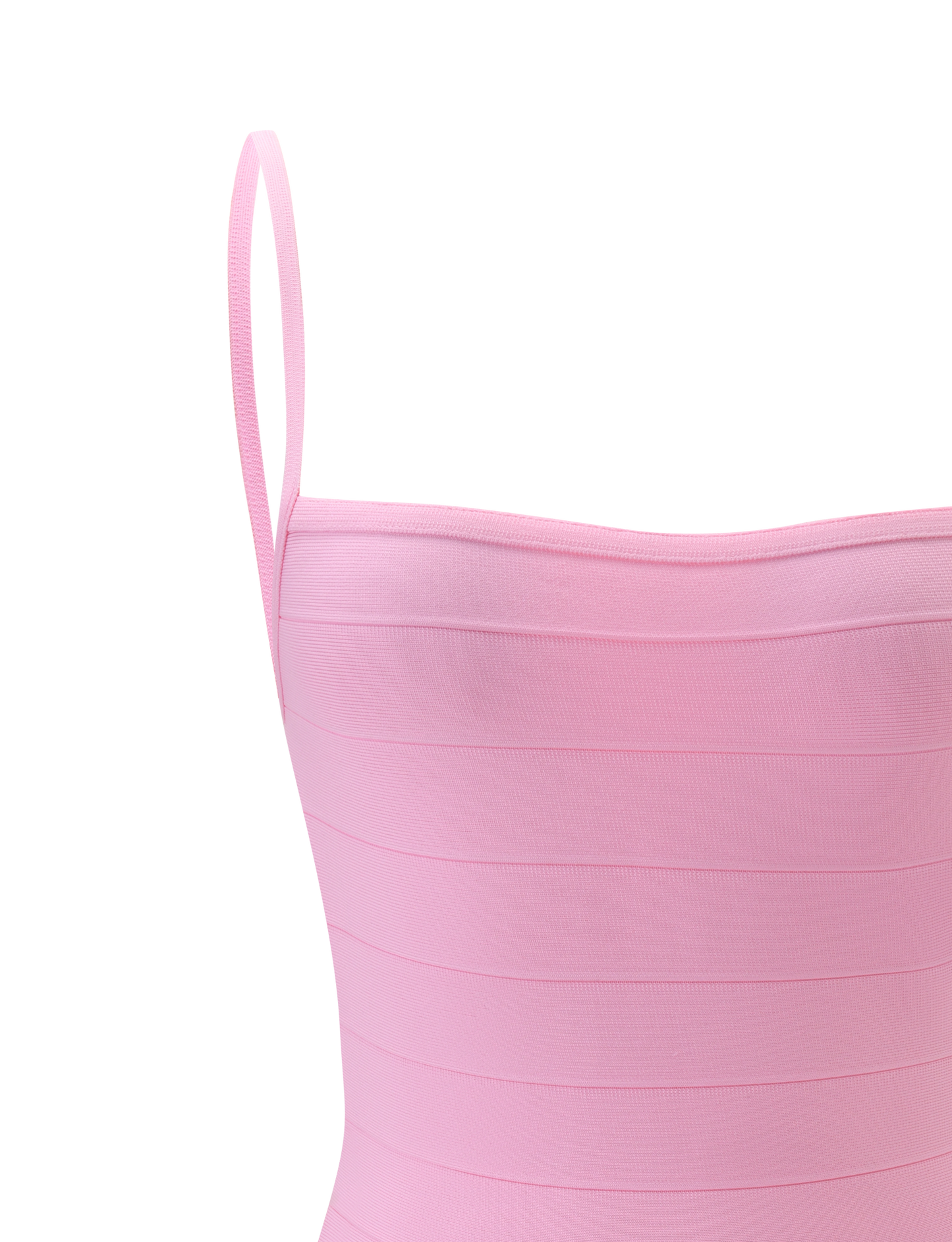 MIDORI MINI BANDAGE DRESS - BABY PINK