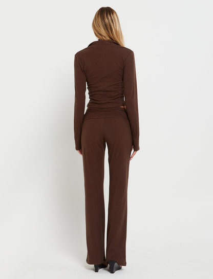 KAVAT JACKET - BROWN