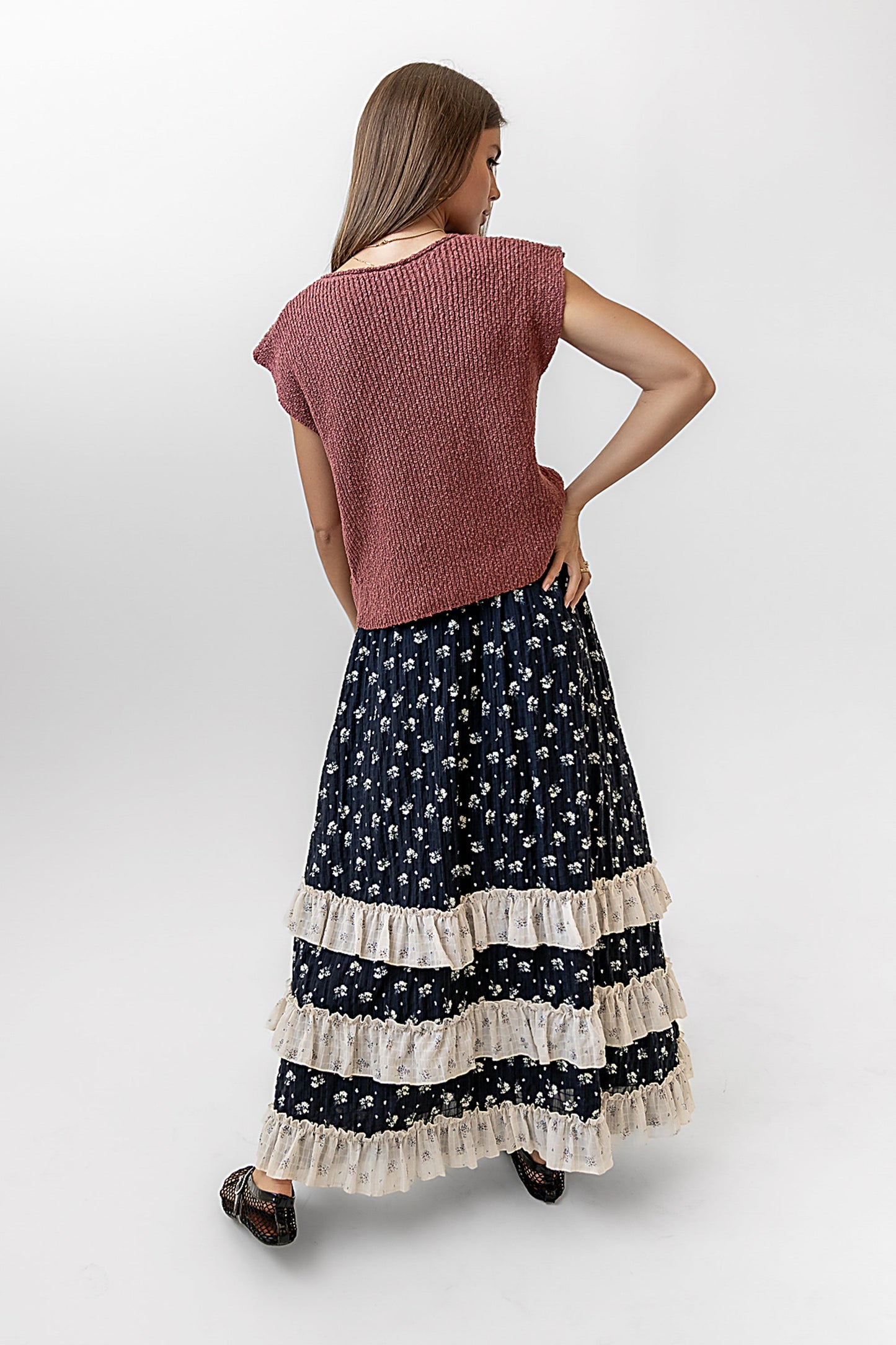 Aylin Sweater in Marsala - FINAL SALE