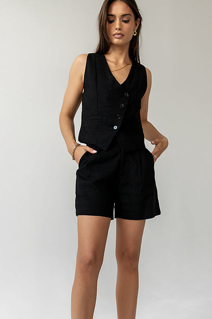 Clara Pleated Shorts