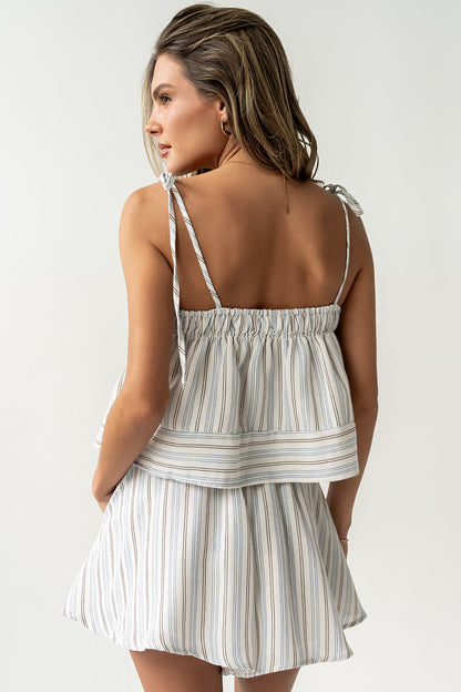 Harlie Striped Shorts