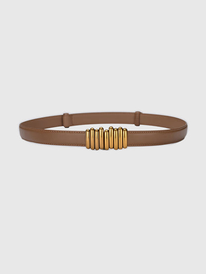 Vintage Faux Leather Belt