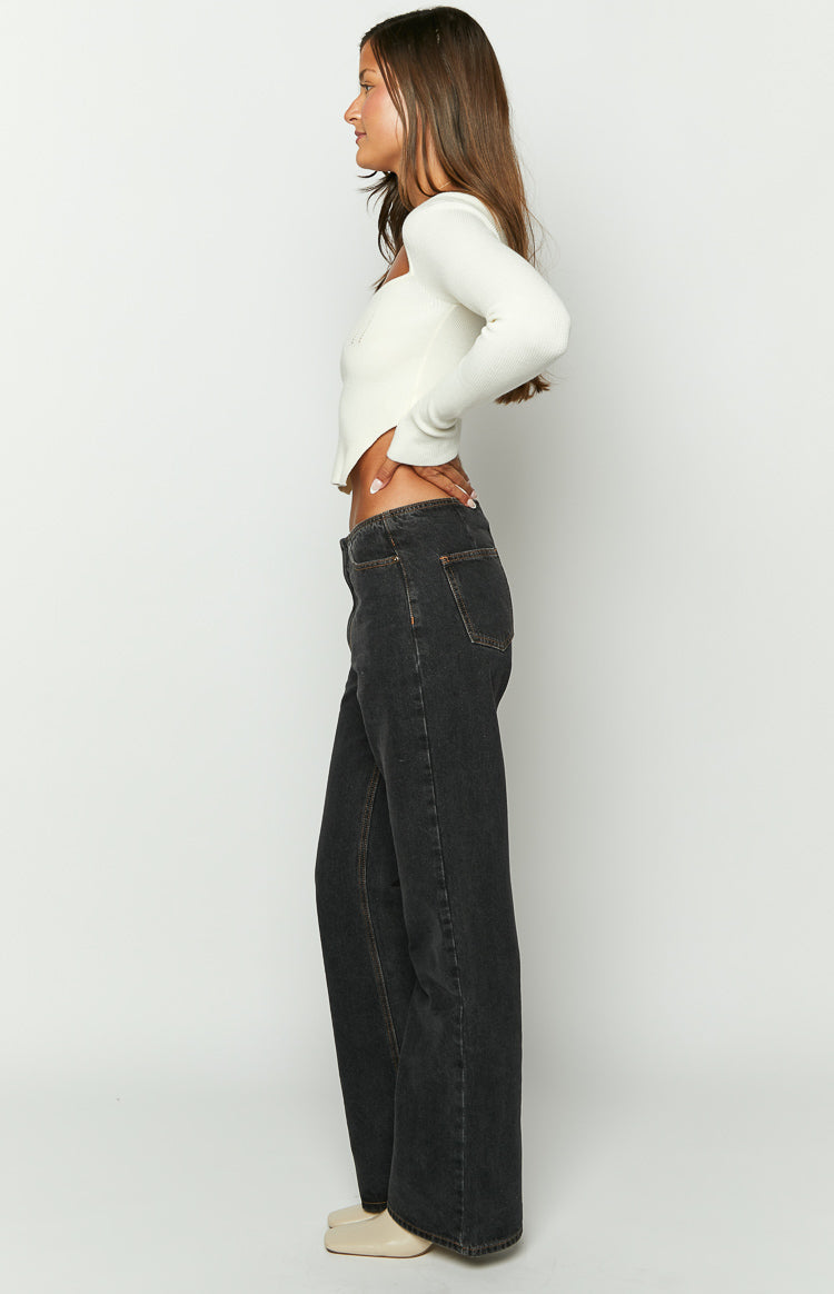 Lioness Practical Magic Charcoal Jeans