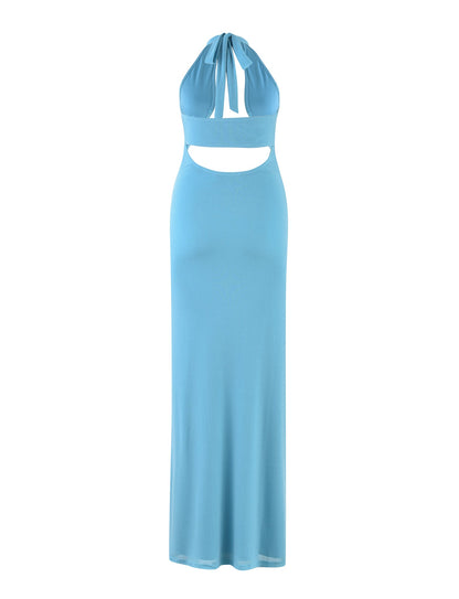 TIANAH MAXI DRESS - BLUE : BABY BLUE : BLUE SPARKLE
