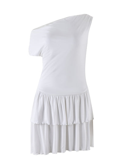 IYANNA DRESS - WHITE : BONE