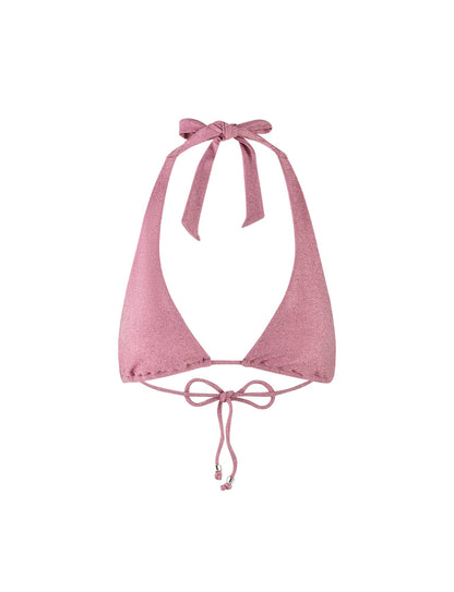 MARIEL BIKINI TOP - PINK : PINK SPARKLE