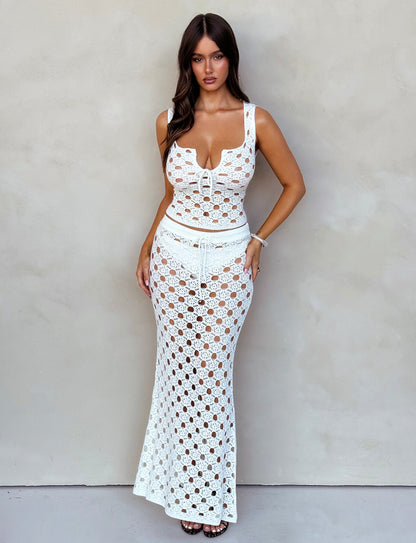 KINCADE SKIRT - WHITE
