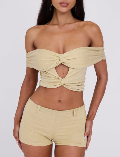 LYNSEY SHORT - GOLD