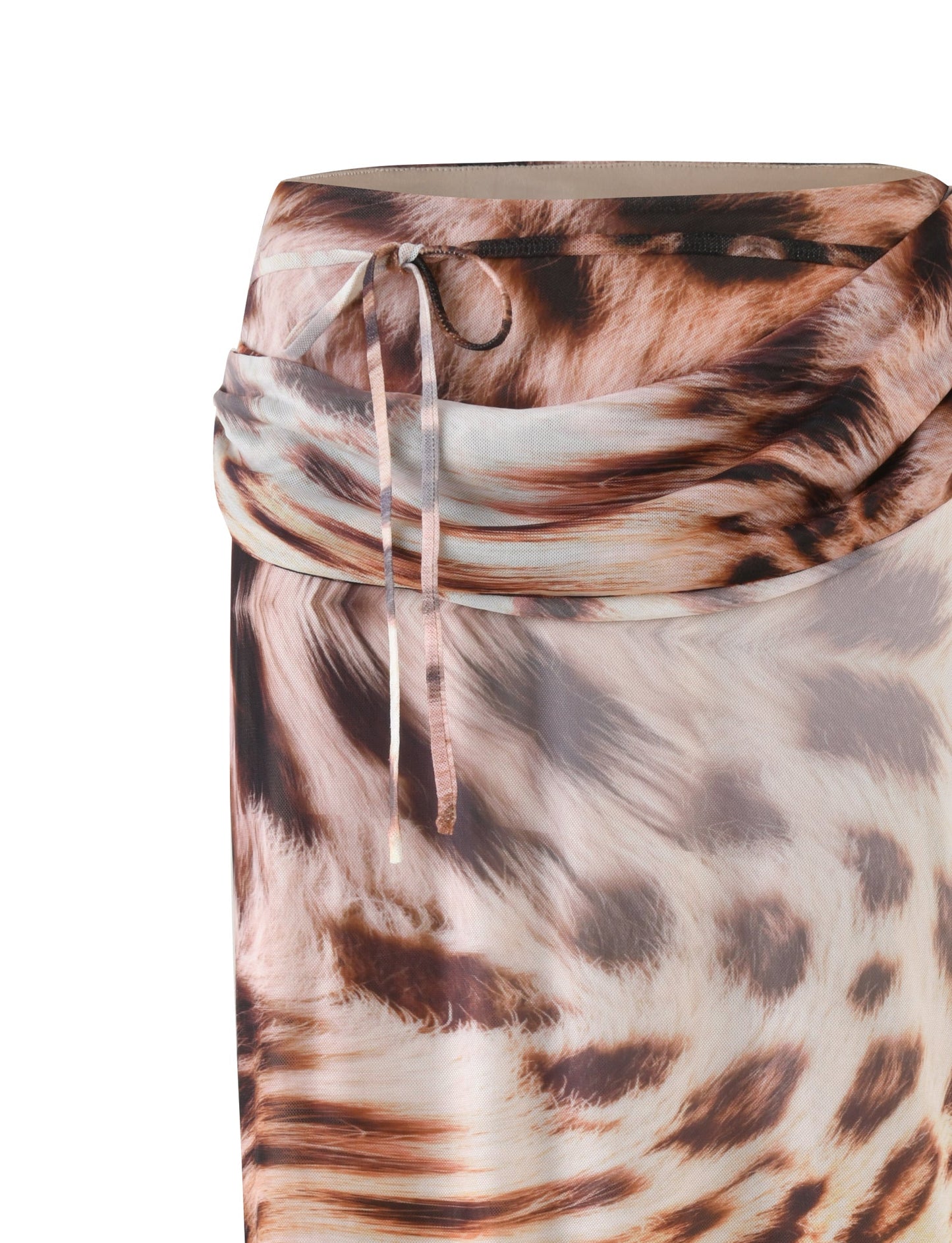 PEARL MAXI SKIRT - NEUTRAL : LEOPARD : LEOPARD HAZE