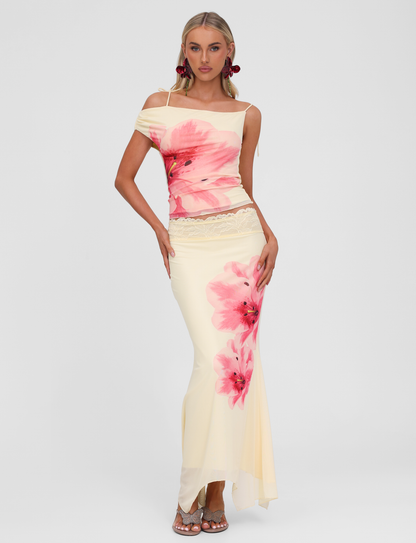 LILLIAN SKIRT - YELLOW
