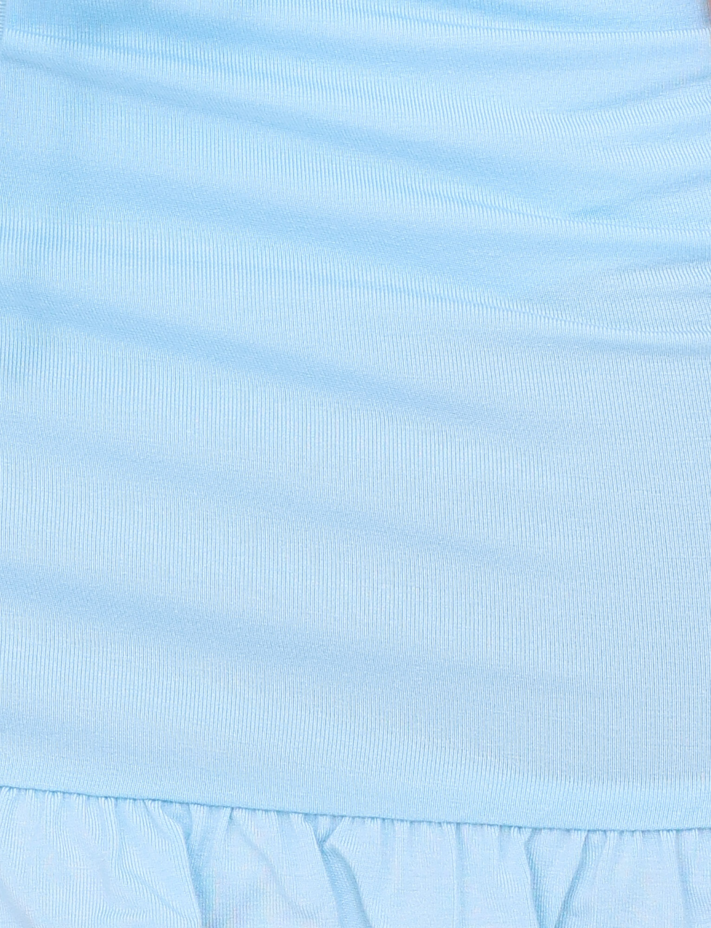 MELLIE HALTER TOP - BLUE : BABY BLUE