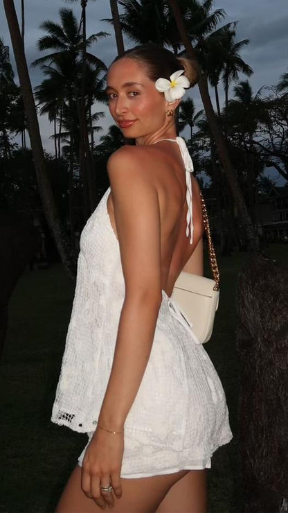 Sana Shorts - White